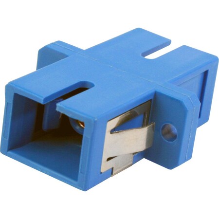 Quest Technology International Sc/Sc Fiber Optic Adapter - (Simplex) Single-Mode, Plastic NFO-3123